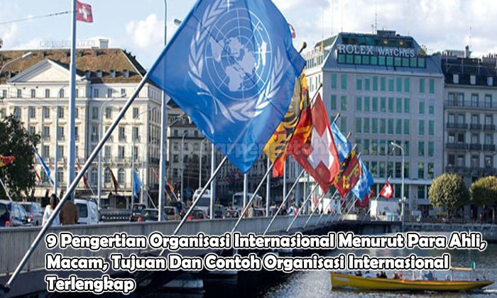 9 Pengertian Organisasi Internasional Menurut Para Ahli, Macam, Tujuan Dan Contoh Organisasi Internasional