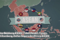 Latar Belakang ASEAN : Tokoh Pendiri, Tujuan, Arti Lambang, Daftar Negara dan Prinsip ASEAN